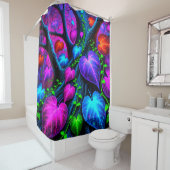 かわいらし葉 シャワーカーテン (インサイチュ)