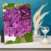 かわいらし薄紫 フォトプラーク (側面)