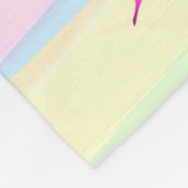 かわいらし蝶ガラテヤ5:22カスタム毛布 フリースブランケット (角)