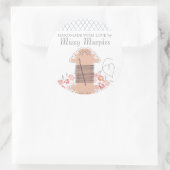 かわいらし裁縫刺刺針糸シーストレス ラウンドシール (バッグ)