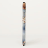かわいらし貝殻の背景 Case-Mate iPhoneケース (裏面/右)