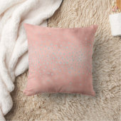 かわいらし赤面バラきらきら光る宝石 クッション (ブランケット)