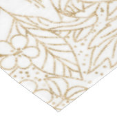 かわいらし金ゴールドドットフローラ テーブルクロス (アングル)