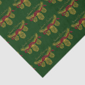 かわいらし金ゴールドパインコーンティッシュペーパー 薄葉紙 (詳細)