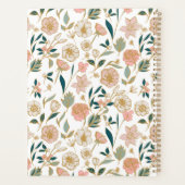 かわいらし金ゴールドフローラすごいホームスクール プランナー手帳 (裏面)