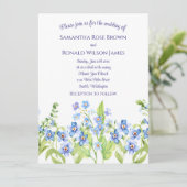 かわいらし青忘れい私は水の色結婚の 招待状 (スタンド正面)