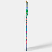 かわいらし青賛美色ピンクフローラ Case-Mate iPhoneケース (裏面 / 右)