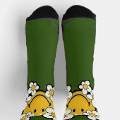 かわいらし顔競技用クルーソックスクルーソックス ソックス (上部)