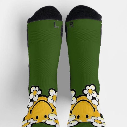 かわいらし顔競技用クルーソックスクルーソックス ソックス (上部)