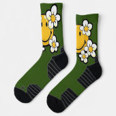 かわいらし顔競技用クルーソックスクルーソックス ソックス (左)