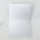 かわいらし飾木クリスマスカード カード (内部)