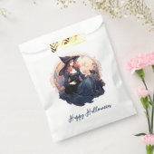 かわいらし魔女と可愛い黒猫ハッピーハローウィン フェイバーバッグ (封をした状態)