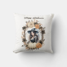 かわいらし魔女インハロウィーンリース