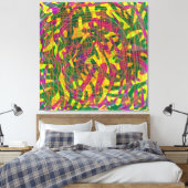 かわいらし鳥 キャンバスプリント (インサイチュ (寝室))