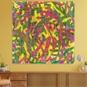 かわいらし鳥 キャンバスプリント (インサイチュ (リビング))