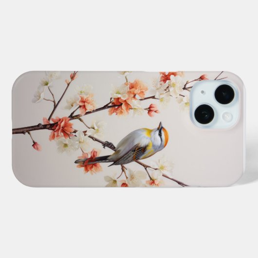 かわいらし鳥 Case-Mate iPhoneケース (裏面 (横))