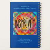 「かわいらし1つの優しい言葉」フローラとハート プランナー手帳 (裏面)