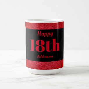 かわいらし18スタイリッシュ歳の誕生日マグギフト コーヒーマグカップ