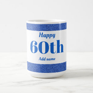 かわいらし60スタイリッシュ歳の誕生日マグギフト コーヒーマグカップ