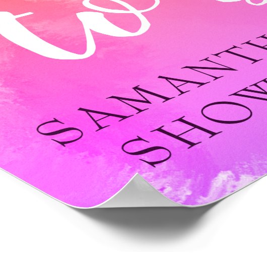 かわいらし、ピカラフルンクのフローラ「新婦」へようこそ ポスター (角)