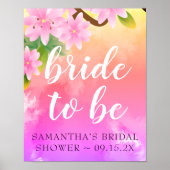 かわいらし、ピカラフルンクのフローラ「新婦」へようこそ ポスター (正面)