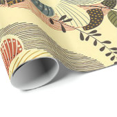 かわいらし,ヴィンテージフローラヘルボアのパタエレガントーン， ラッピングペーパー (ロールコーナー)