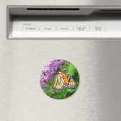 かわいらし（昆虫）オオカバマダラ、モナーク～磁石 マグネット (インサイチュ (食洗機))