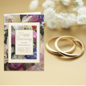 かわいらし!親に対する記念日のグリーティングカード カード