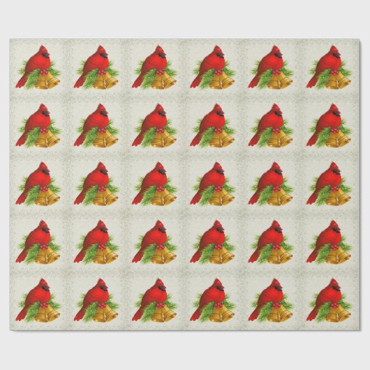 かわいらし（鳥）ショウジョウコウカンチョウエレガントギフトラップ – SRF ラッピングペーパー (フラット)