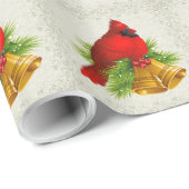 かわいらし（鳥）ショウジョウコウカンチョウエレガントギフトラップ – SRF ラッピングペーパー (ロールコーナー)