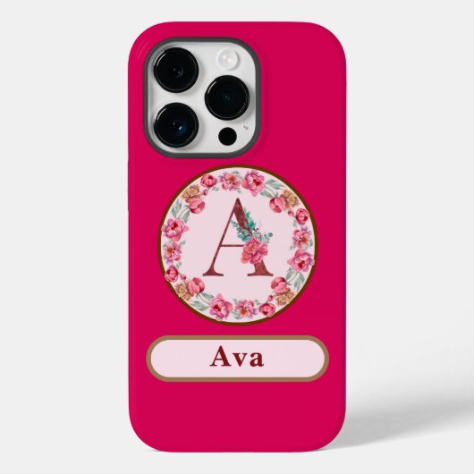 かわいらしAフローラ Case-Mate iPhoneケース (裏面)