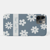 かわいらしBlue iPhone上の小さなデイジー Case-Mate iPhoneケース (裏面(横))
