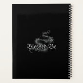 かわいらしBook Of Shadows Red Witches Black Journal プランナー手帳 (裏面)