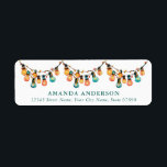 かわいらしChristmas Lights差出人住所ラベル ラベル<br><div class="desc">かわいらしChristmas Lights差出人住所ラベル</div>
