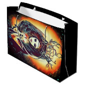 かわいらしForest Witch Gothicカスタマイズ可能 ラージペーパーバッグ (裏面アングル)