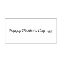 かわいらしHappy Mother's Day Script Botanical