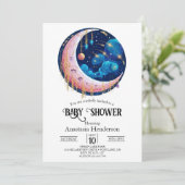 かわいらしLittle Starsベビーシャワー 招待状 (スタンド正面)