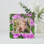 かわいらしPhlox Easterフォトカード シーズンカード (スタンド正面)