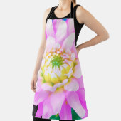 かわいらしPink、White、Yellow Cactus Dahliaマクロ エプロン (インサイチュ)