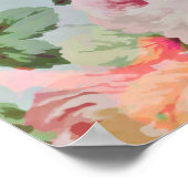 「かわいらしYOUrself信じ」引用文バラフローラ ポスター (角)