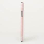 かわいエレガントいピンクフローラレガーリーース Case-Mate iPhoneケース (裏面/右)