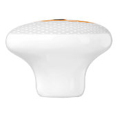 かわいカスタムい赤いキツネ子供部屋ドアと引き出しノブ セラミックノブ (側面)