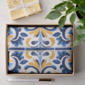 かわいスペインのタイルの切り離し 薄葉紙 (ギフト)