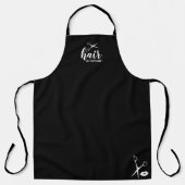 かわいパーソナライズされたい髪の毛バイ美容院 エプロン (正面)