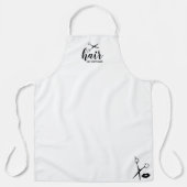 かわいパーソナライズされたい髪の毛バイ美容院 エプロン (正面)