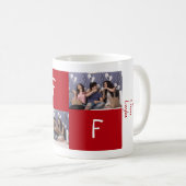 かわいモダンい3最高の人の友人が永遠にBFF 3枚 コーヒーマグカップ (正面右)