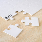 かわいユニークい3枚の写真ハート、お母さん幸せな母の日 ジグソーパズル (側面)