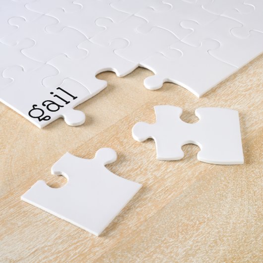 かわいユニークい3枚の写真ハート、お母さん幸せな母の日 ジグソーパズル (側面)