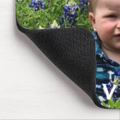 かわい最高のいパパの写真パーソナライズされたは マウスパッド (コーナー)