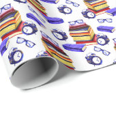 かわい読い時期のタイルパーティー ラッピングペーパー (ロールコーナー)